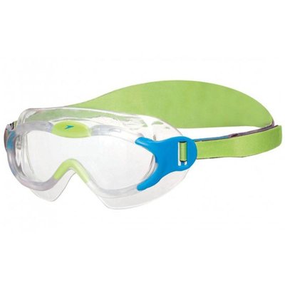 Очки для плавания Speedo SEA SQUAD MASK JU синий, зеленый ребенок OSFM 8-087638029 фото