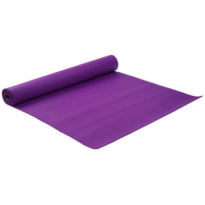 Килимок для йоги та фітнесу 1730х610х4 мм PVC колір фіолетовий IV-4352V фото
