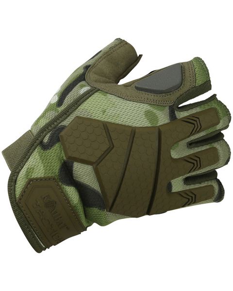 Рукавички тактичні KOMBAT UK Alpha Fingerless Tactical Gloves kb-aftg-btp-l фото