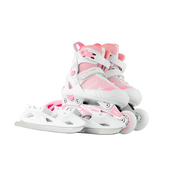 Роликові ковзани Action 2 в 1 Riply/Pink 153B5/2IN1PINK29-32 фото