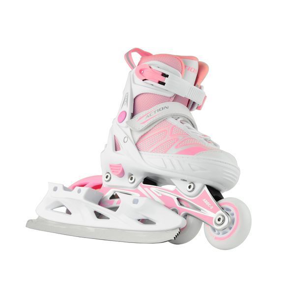 Роликові ковзани Action 2 в 1 Riply/Pink 153B5/2IN1PINK29-32 фото