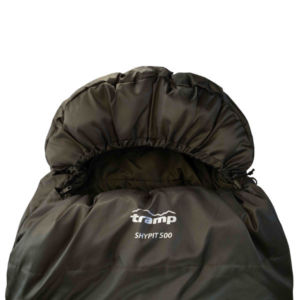 Спальный мешок Tramp Shypit 500 одеяло с капюшом левый olive 220/80 UTRS-062R UTRS-062R-L фото