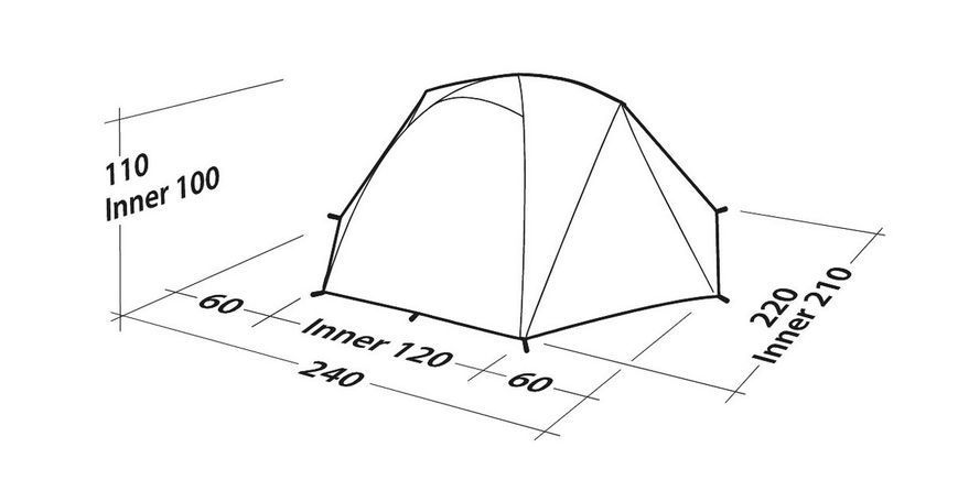 Палатка Robens Tent Boulder 2 130273 фото