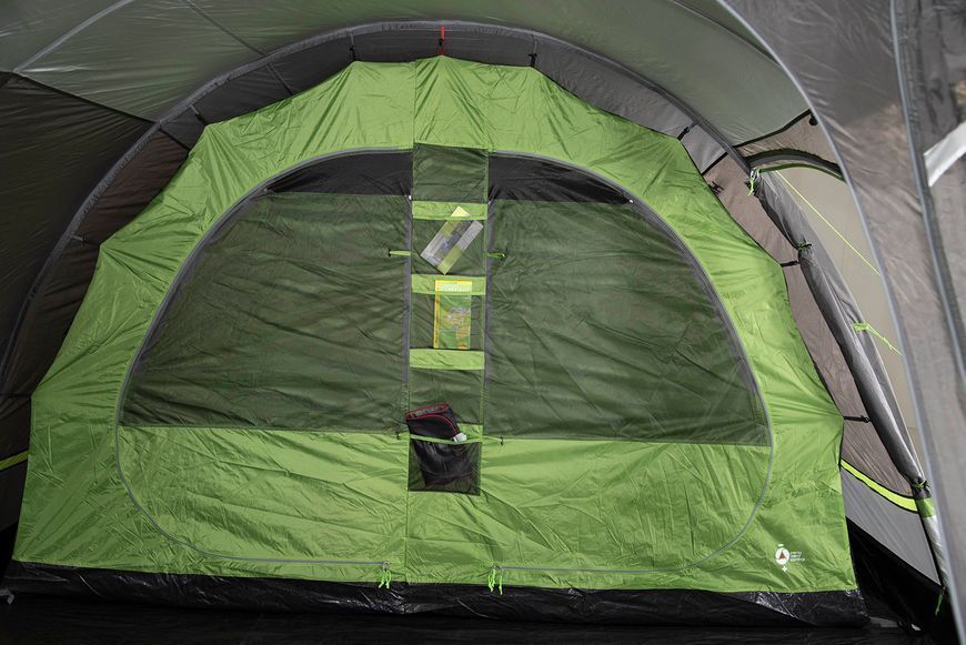 Намет п'ятимісний High Peak Bozen 5.0 Light Grey/Dark Grey/Green (11836) 928666 фото