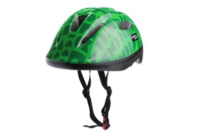 Шлем детский Green Cycle FLASH размер 48-52см зеленый лак HEL-53-61 фото
