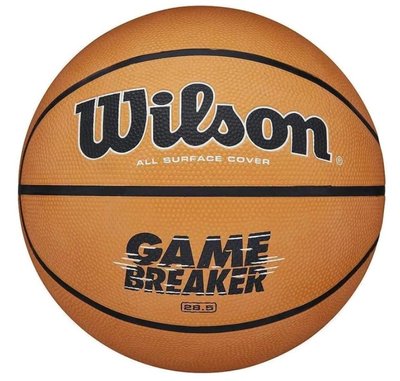 М'яч баскетбольний Wilson GAMBREAKER BSKT OR size WTB0050XB05 фото