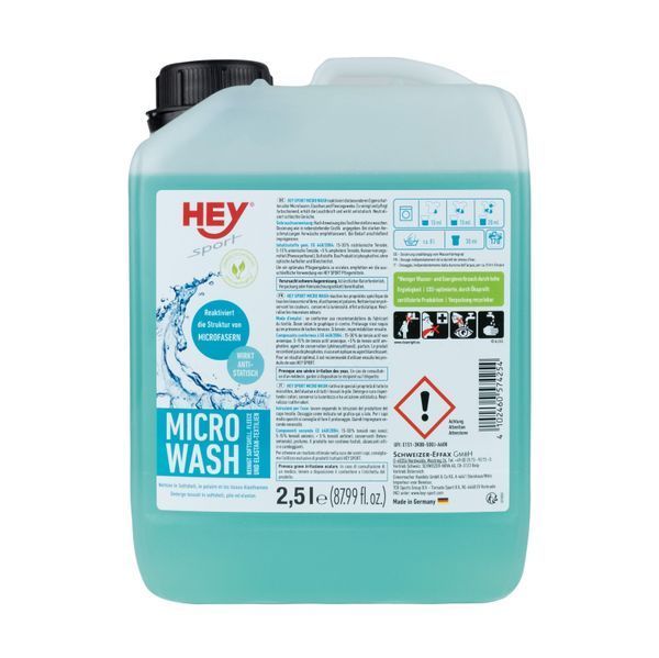Засіб для прання мікроволокон Hey-Sport MICRO WASH 2,5 L 20742600 фото