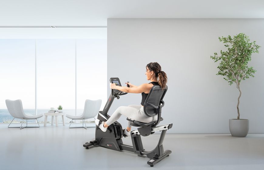 Горизонтальний велотренажер Toorx Recumbent Bike BRXR 300 (BRX-R300) 8029975960623 фото