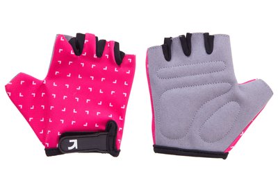 Перчатки детские Green Cycle MIA без пальцев XS, розово-белые CLO-55-28 фото