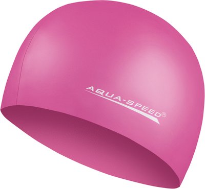 Шапка для плавания Aqua Speed ​​MEGA 100-27 темно-розовый Уни OSFM 100-27 фото