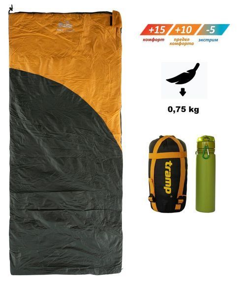 Спальный мешок одеяло Tramp Airy Light левый TRS-056-L TRS-056-L фото