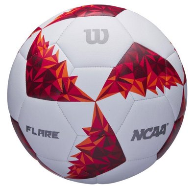 М'яч футбольний Wilson NCAA Flare wh/rd size 5 WTE4950XB05 фото