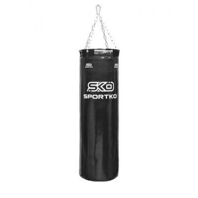 Мішок боксерський Sportko PVC "Класік" 85 см з кільцем колір чорний SP-6400P4 фото