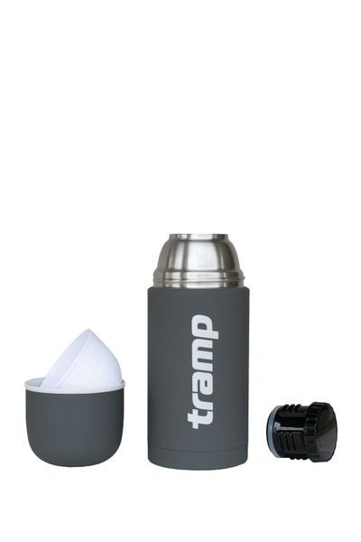 Термос TRAMP Soft Touch 0,75 л UTRC-108 Сірий UTRC-108-yellow фото