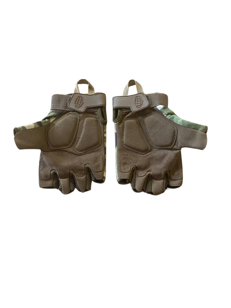 Рукавички тактичні KOMBAT UK Alpha Fingerless Tactical Gloves kb-aftg-btp-s фото