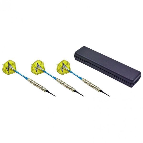 Дротики для игры в дартс цилиндрические BL-3501 Baili (сталь,вес 18гр,3шт.,+3хвост,+6опер, футляр) ZBL-3501 фото