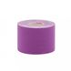 Кінезіо тейп IVN в рулоні 5см х 5м (Kinesio tape) еластичний фіолетовий пластир IV-6172V фото 2