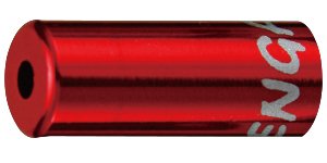 Ковпачок Bengal CAPB1RD на гальмівну оболонку, алюм., Кол. анодіровка, сумісний з 5mm оболонкою (6.1x5.1x15) червоний (50шт) CCS-42-41 фото