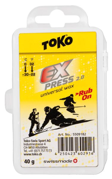 Воск Toko Express Blocx Rub On 30g 550 9180 фото