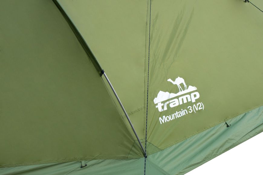Палатка Tramp Mountain 3 (V2) Зеленая TRT-023-green фото
