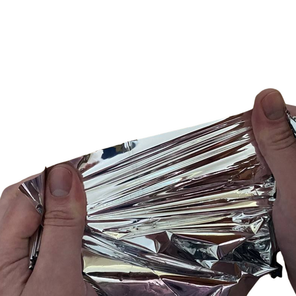 Ковдра з фольги KOMBAT UK Emergency Foil Blanket kb-efb фото