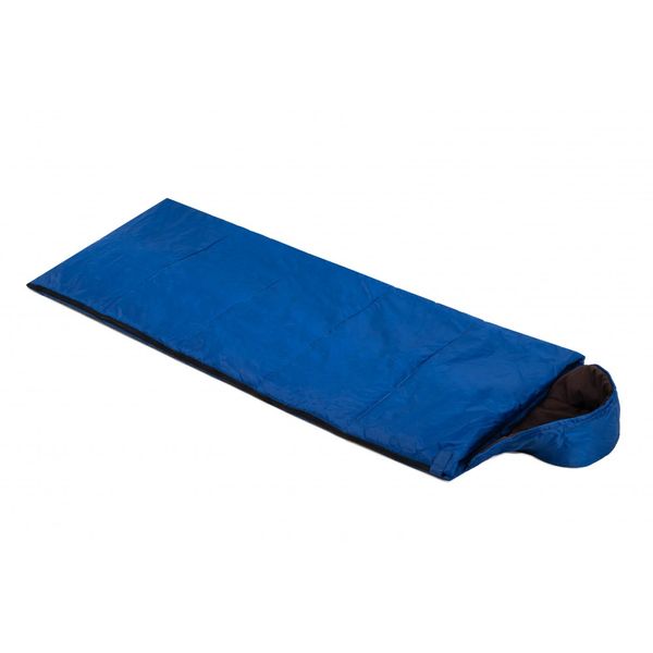 Спальний мішок ковдра Champion "AVERAGE" синій з капюшоном A00262 фото
