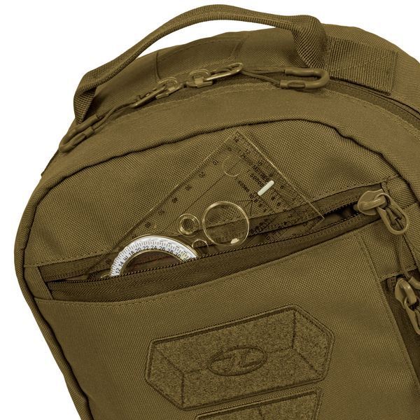 Рюкзак тактичний Highlander Scorpion Gearslinger 12L Coyote Tan (TT191-CT) 5034358876562 фото