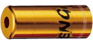 Ковпачок Bengal CAPB1GD на гальмівну оболонку, алюм., Кол. анодіровка, сумісний з 5mm оболонкою (6.1x5.1x15) золотий (50шт) CCS-10-30 фото