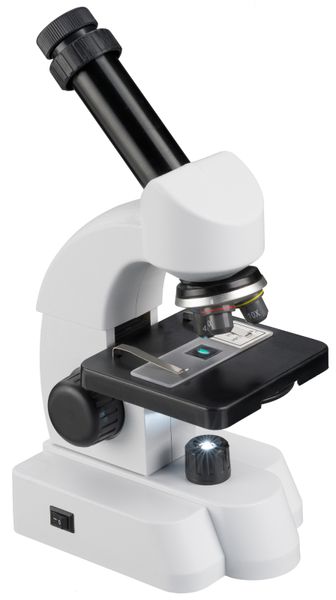 Мікроскоп Bresser Junior 40x-640x з набором для дослідів і адаптером для смартфона (8856000) 929316 фото