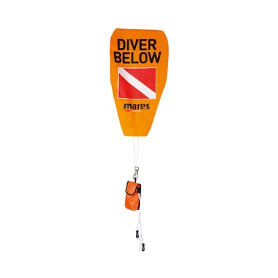 Буй для дайвінгу Mares Marker Buoy Safety Stop помаранчевий 415708 фото