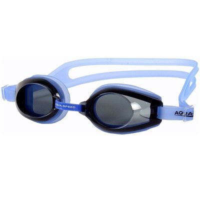 Очки для плавания Aqua Speed ​​AVANTI 007-211 черный, голубой Уни OSFM 007-21 фото