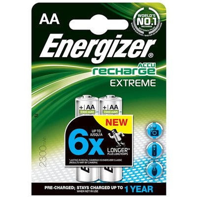 Аккумулятор Energizer Rech Extrem AA 2300мАч 17454 фото
