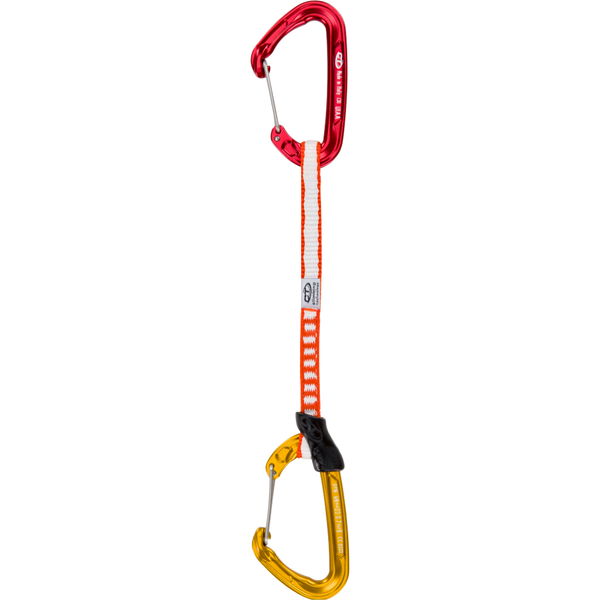 2E692FP C0S Fly-Weight EVO Red and Gold colour carabiners DY sling 10 mm/17 cm white/red 2E692FP C0S фото