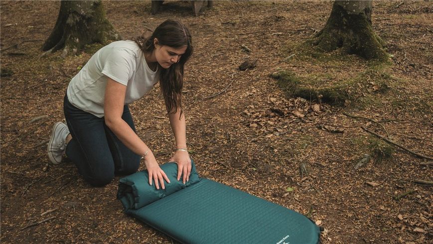 Самонадувний килимок Easy Camp Self-inflating Lite Mat Single 3.8 cm 300054 фото