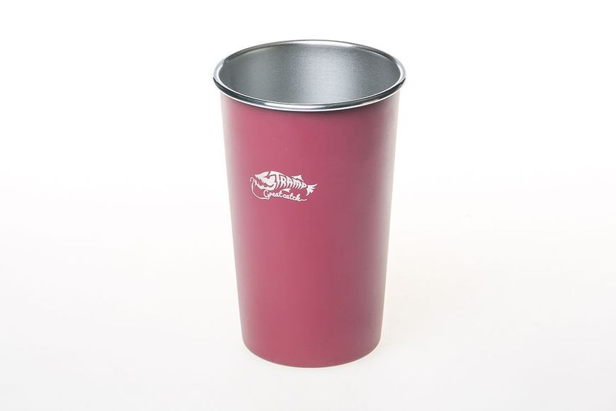 Стакан металлический Tramp (450мл) красный TRC-099 TRC-099-red фото