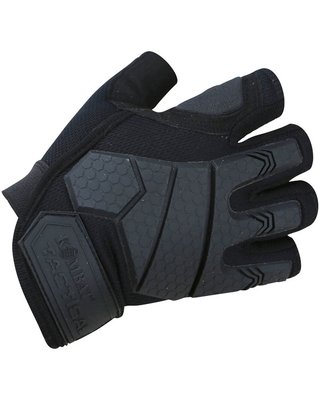 Рукавички тактичні KOMBAT UK Alpha Fingerless Tactical Gloves kb-aftg-blk-l фото