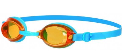 Окуляри для плавання Speedo JET V2 GOG JU блакитний, помаранчовий дит OSFM 8-092989082 фото