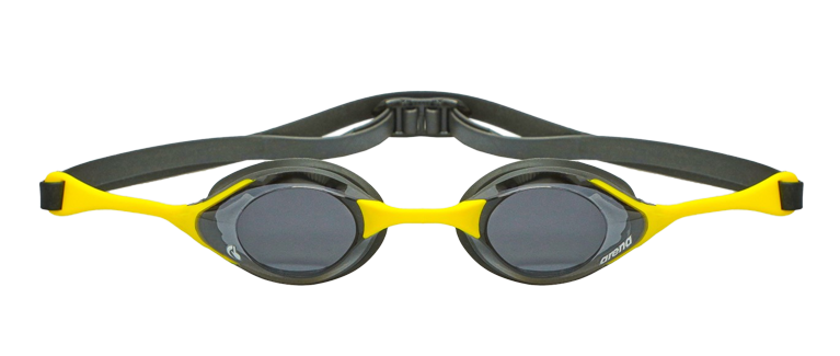 Окуляри для плавання Arena COBRA SWIPE чорний, жовтий Уні OSFM 004195-200 фото