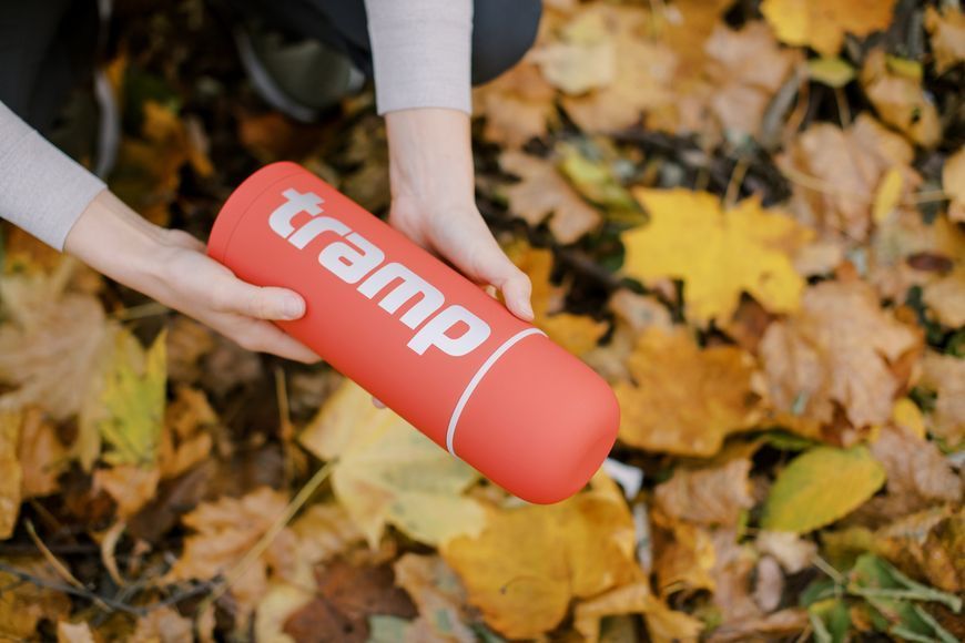 Термос TRAMP Soft Touch 1,2 л UTRC-110 Помаранчевий UTRC-110-yellow фото