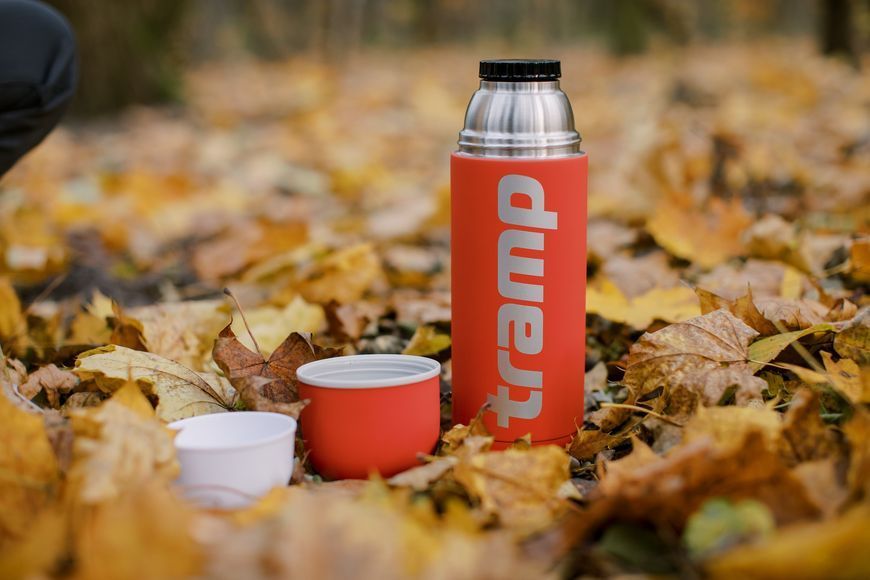 Термос TRAMP Soft Touch 1,2 л UTRC-110 Помаранчевий UTRC-110-yellow фото