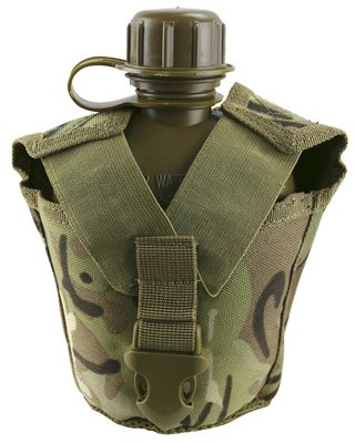 Фляга тактическая KOMBAT UK Tactical Water Bottle kb-twbt-btp фото