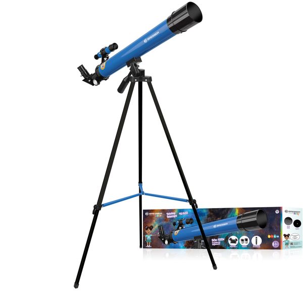 Телескоп Bresser Junior 50/600 AZ Blue (8850600WXH000) 923648 фото