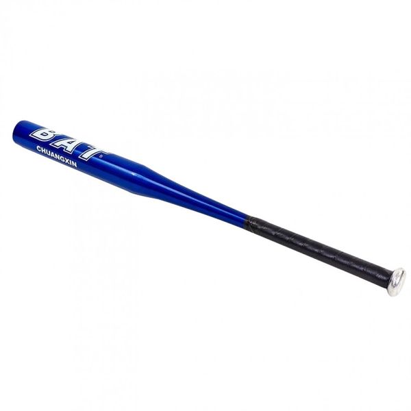 Біта бейсбольна алюмінієва 63см, колір синій Z63-BL фото
