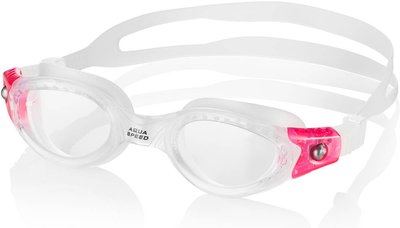 Окуляри для плавання Aqua Speed ​​PACIFIC 6143 рожевий, прозорий Уні OSFM 015-63 фото