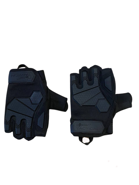 Рукавички тактичні KOMBAT UK Alpha Fingerless Tactical Gloves kb-aftg-blk-s фото