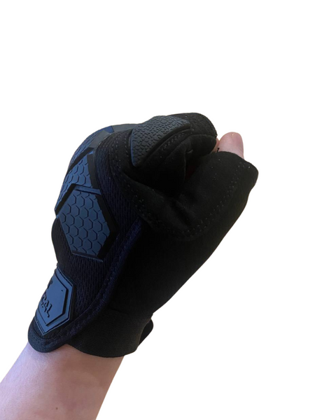 Рукавички тактичні KOMBAT UK Alpha Fingerless Tactical Gloves kb-aftg-blk-s фото