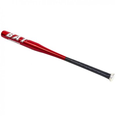 Біта бейсбольна алюмінієва 71см, колір червоний Z71-R фото