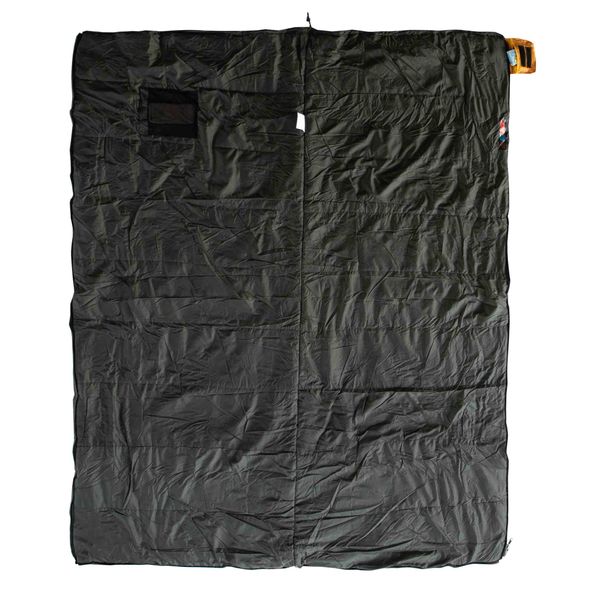 Спальный мешок Tramp Airy Light одеяло с капюшом левый yellow/grey 190/80 UTRS-056 UTRS-056-L фото