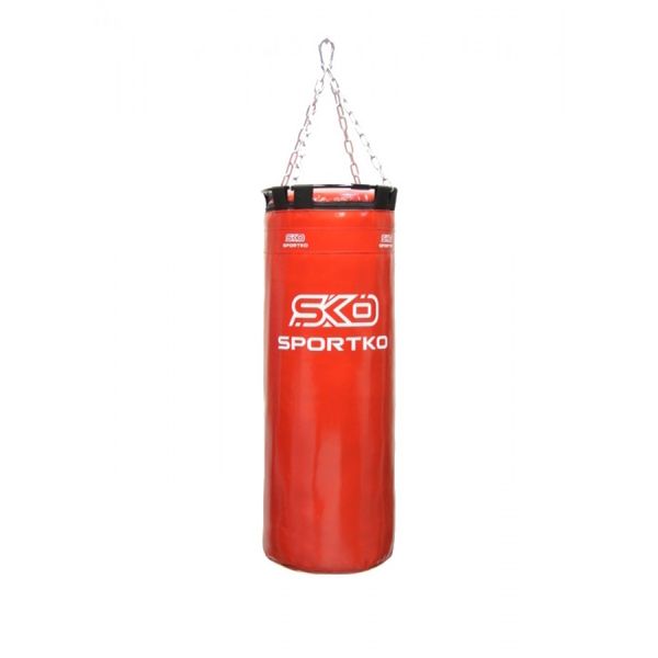 Мішок боксерський SportKo "Боченя" PVC з кільцем 75 см червоний SP-6479P6-1 фото