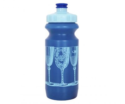 Фляга 0,6 Green Cycle BLUE CUPS з великим соском, blue nipple/blue cap/blue bottle BOT-62-99 фото
